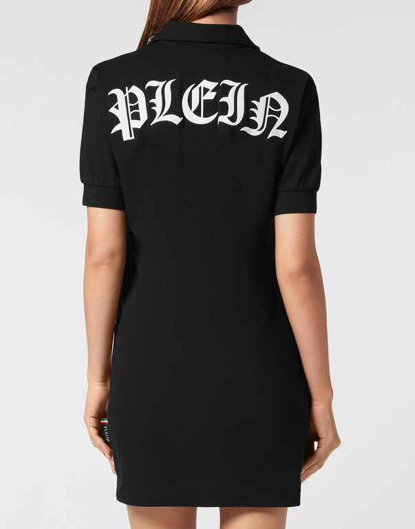 Polo T-shirt Dress Gothic Plein
