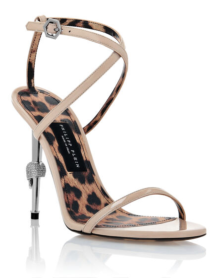 Sandals High Heels Leopard