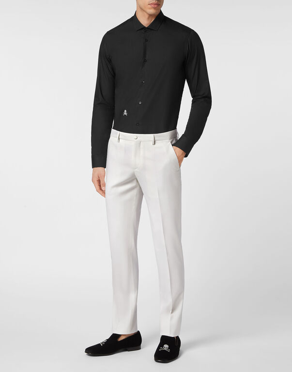 Twill Wool Long Trousers Lord fit