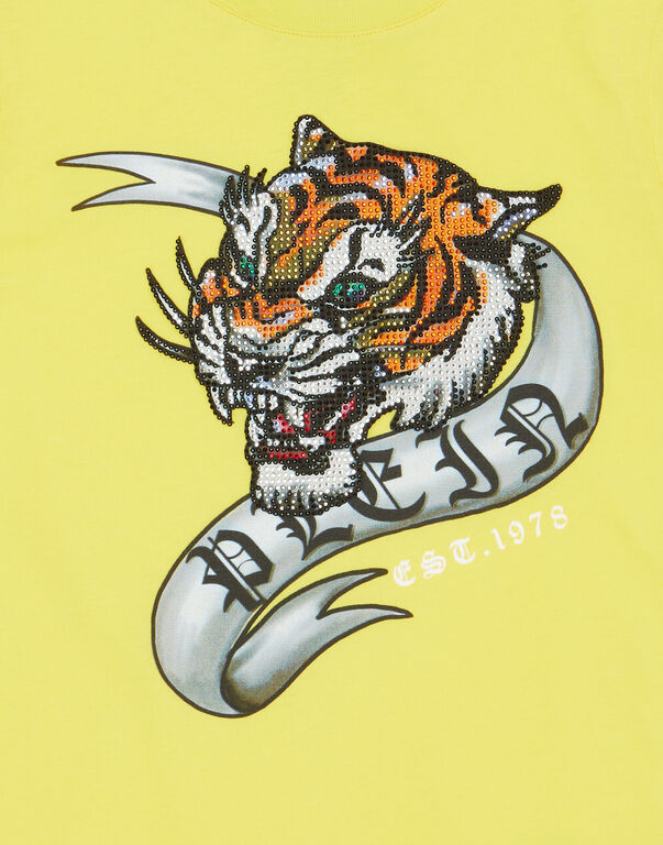 T-shirt Round Neck Tiger