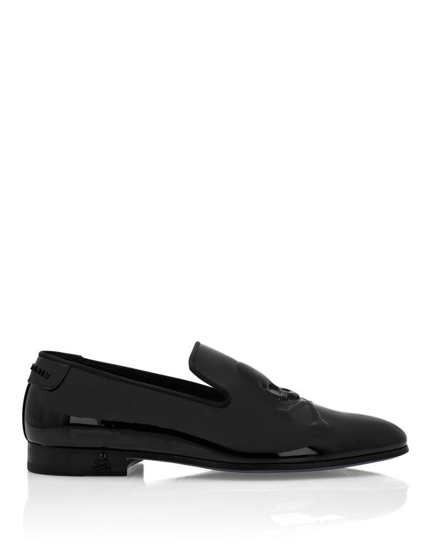Patent Leather Loafers Skull&Bones