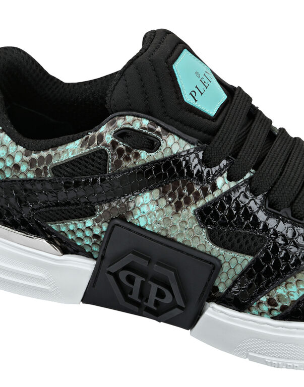 Lo-Top Python Sneakers