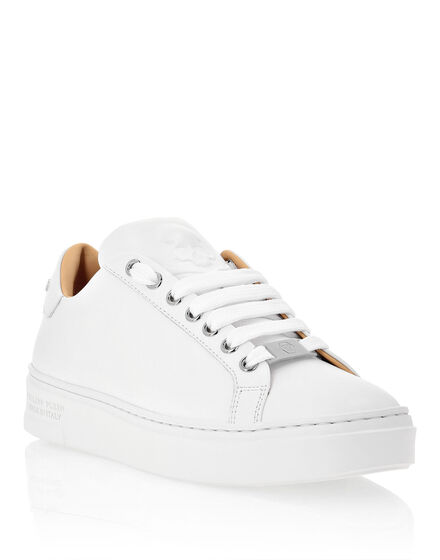 Leather Lo-Top Sneakers  Networth