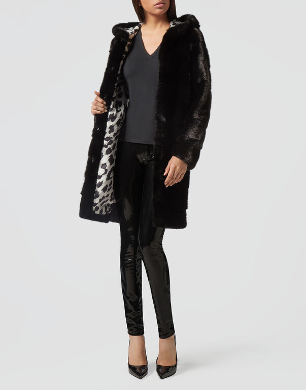 Fur Coat Long Luxury