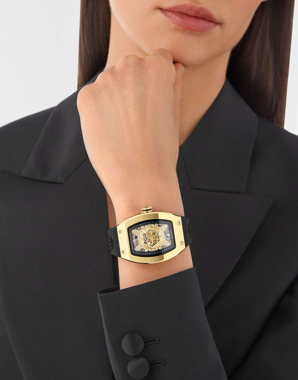 DIAMOND CRYPTO QUEEN GODDESS OF TIME WATCH