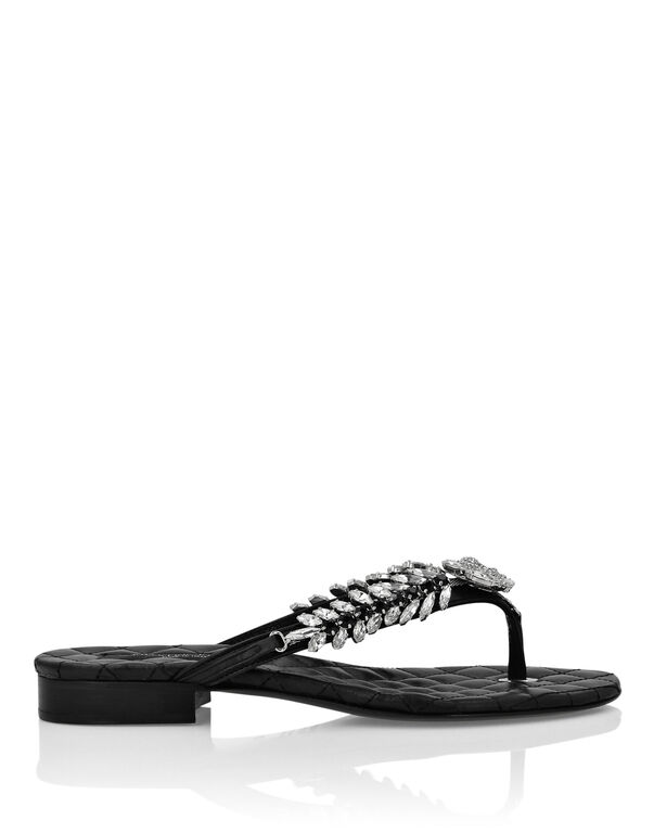 Flat Nappa Sandals