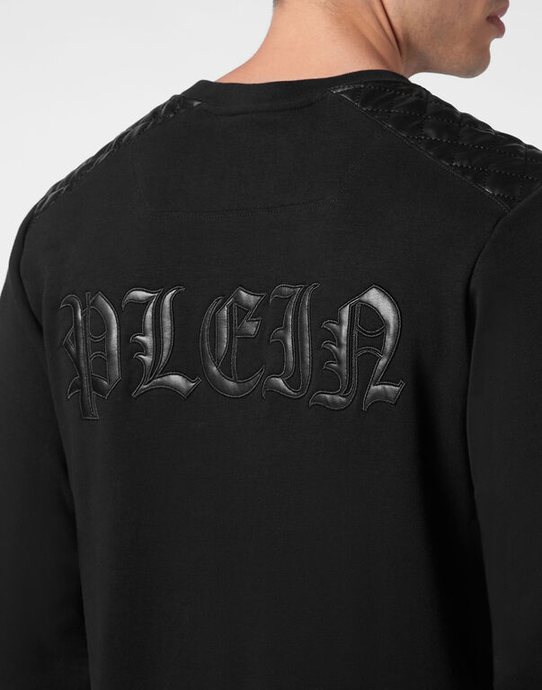 Zip Chain Sweatshirt LS Gothic Plein