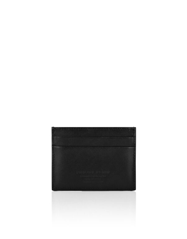 Leather Credit Cards Holder Hexagon