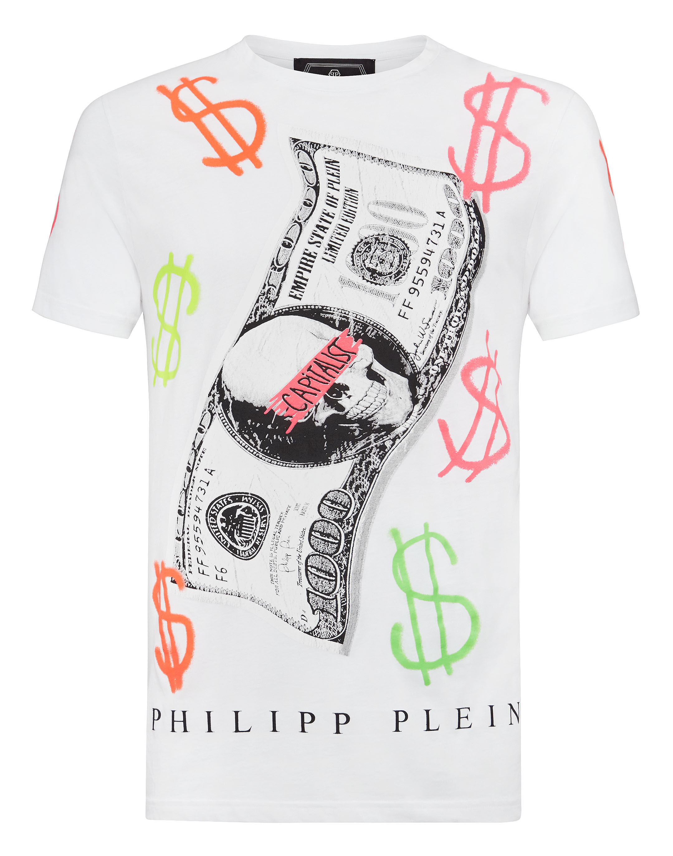 philipp plein t shirt platinum cut