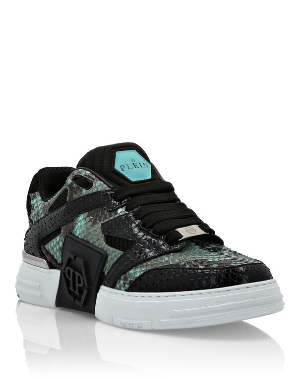 Lo-Top Python Sneakers