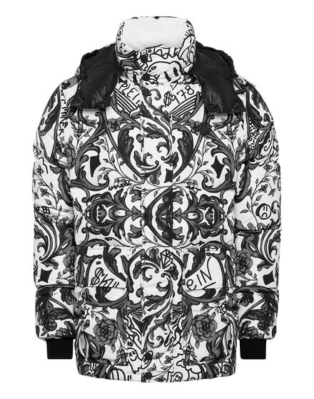 Nylon Jacket print New Baroque