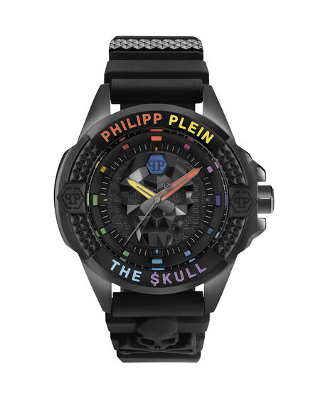 THE $KULL TITAN RAINBOW Watch with Crystals