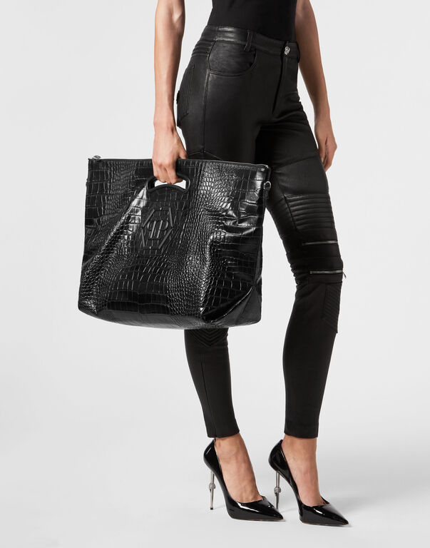 Leather Handle Bag