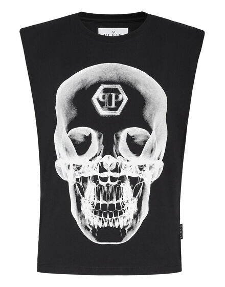 Sleeveless T-shirt Skull