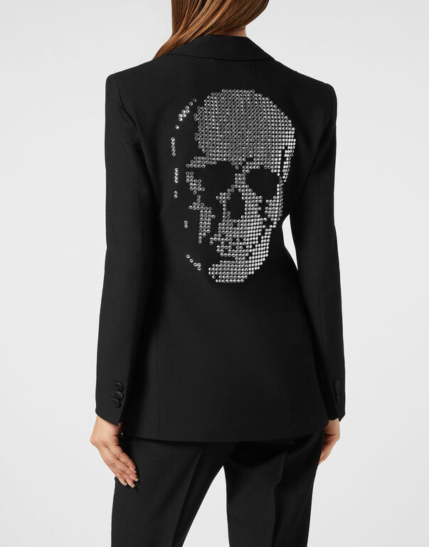 Cady Blazer Fitted Fit Skull