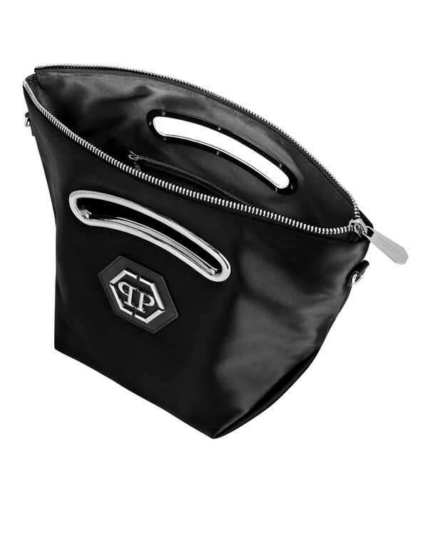 Satin Medium Shoulder Bag