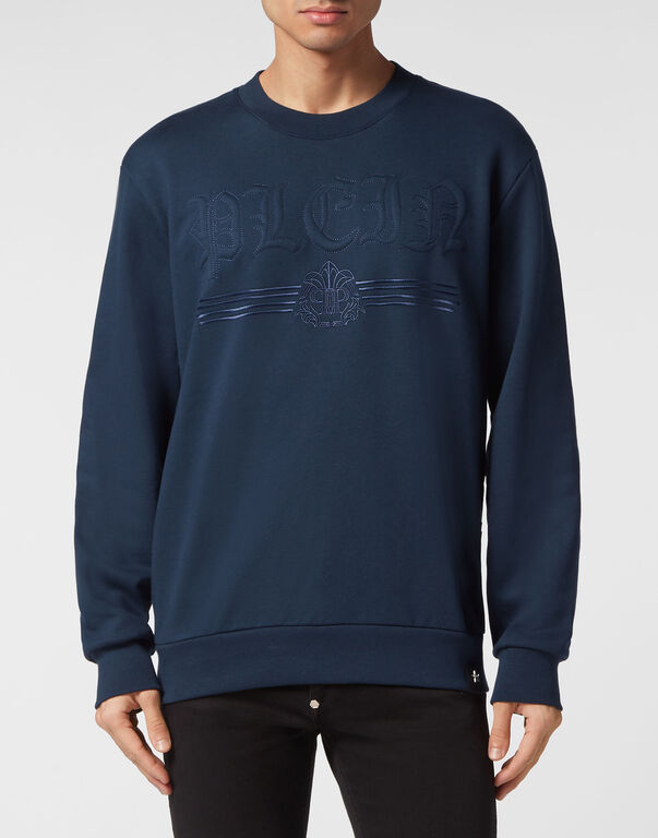 Sweatshirt Round Neck Gothic Plein