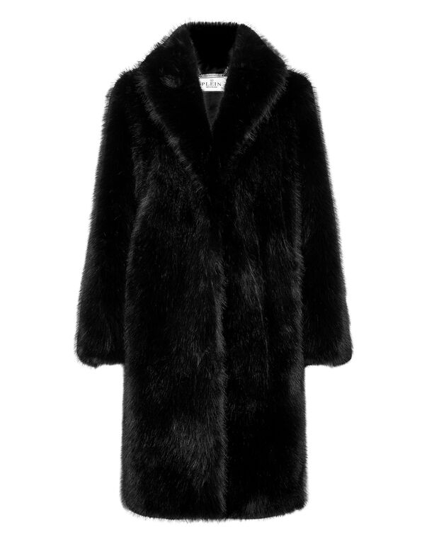 Eco Fur Maxi Coat