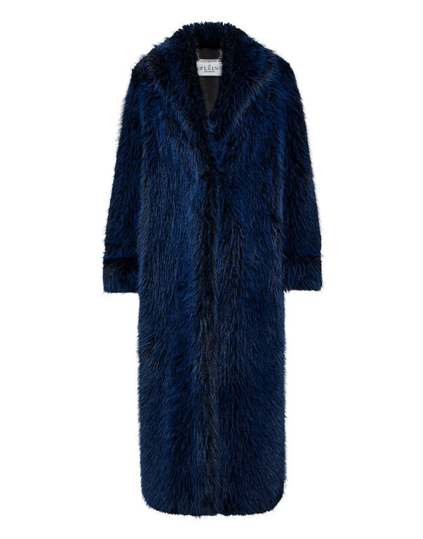 Eco Fur Maxi Coat