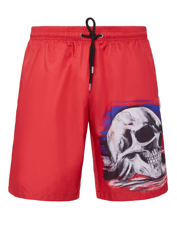 Beachwear Short Trousers Skull